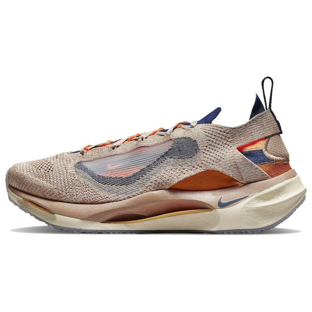 Кроссовки унисекс Nike Spark Flyknit Hemp Total Orange коричневые DD1901-200 36