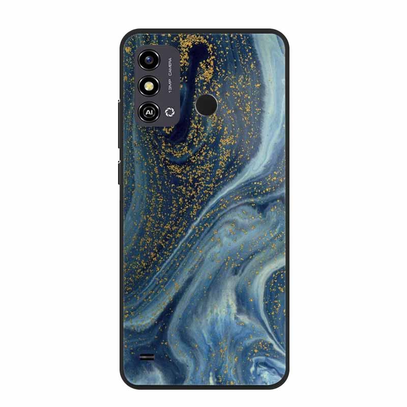 For ZTE Blade A53 Case Marble TPU Silicone Soft Back Cover Cases for ZTE Blade A53 A 53 Para 6.52" Cute Mica Painting New Coque