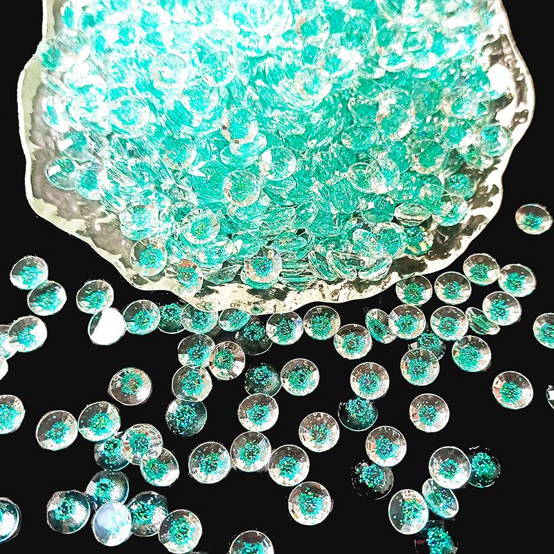 

YALEDUO 6MM Galaxy Flat-Bottom Resin Drill - DIY Onion Slice, Bear Filling, Transparent Wishing Bottle 6MM 500g/Pack (Approx. 9000 pieces)