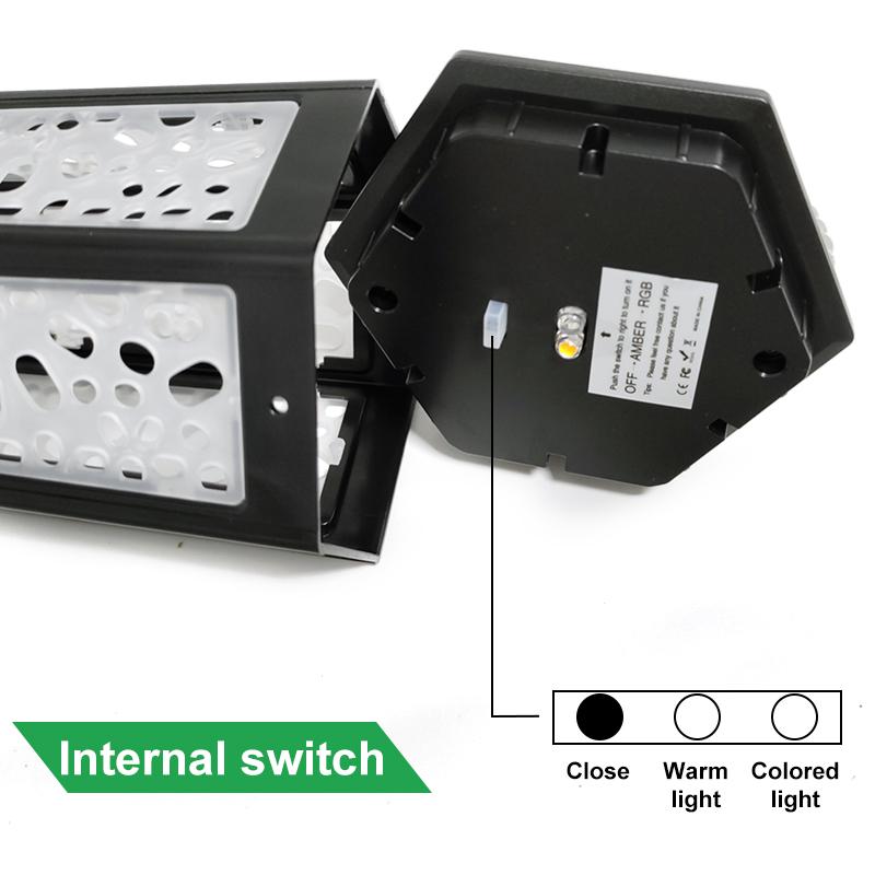 1/2/4pcs New Solar Energy Hollow Projection Lawn Lamp Courtyard Waterproof LED Landscape Lamp Outdoor Garden Floor Insertion Lamp Holiday Lighting