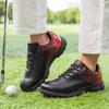 Men's Golf Shoes with Waterproof and Anti Slip Studs, Comfortable and Casual Golf Sports Shoes, Sizes 39-50