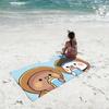 Cartoon BuBU Dudu Kawaii Towel Soft Lightweight Anti-Sand Large Beach Towel Quick-Drying Bath Sports Family