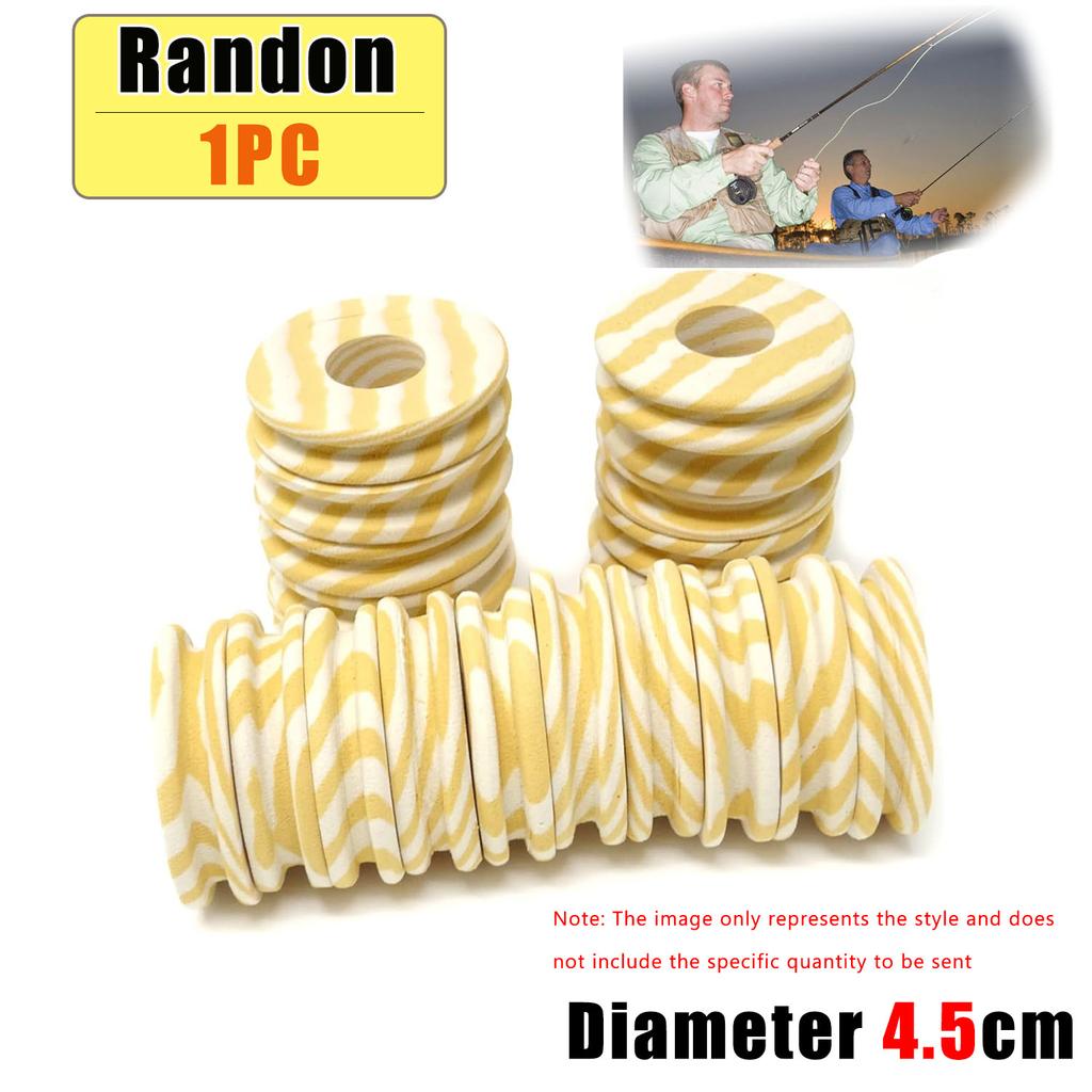 Fishing Line Spools Foam Mainline Coils Wire Winder for Fishing Gear Practical Storage and Line Organization