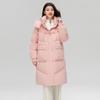 Xuezongfei Damen Mittellange Daunenjacke X40143400F