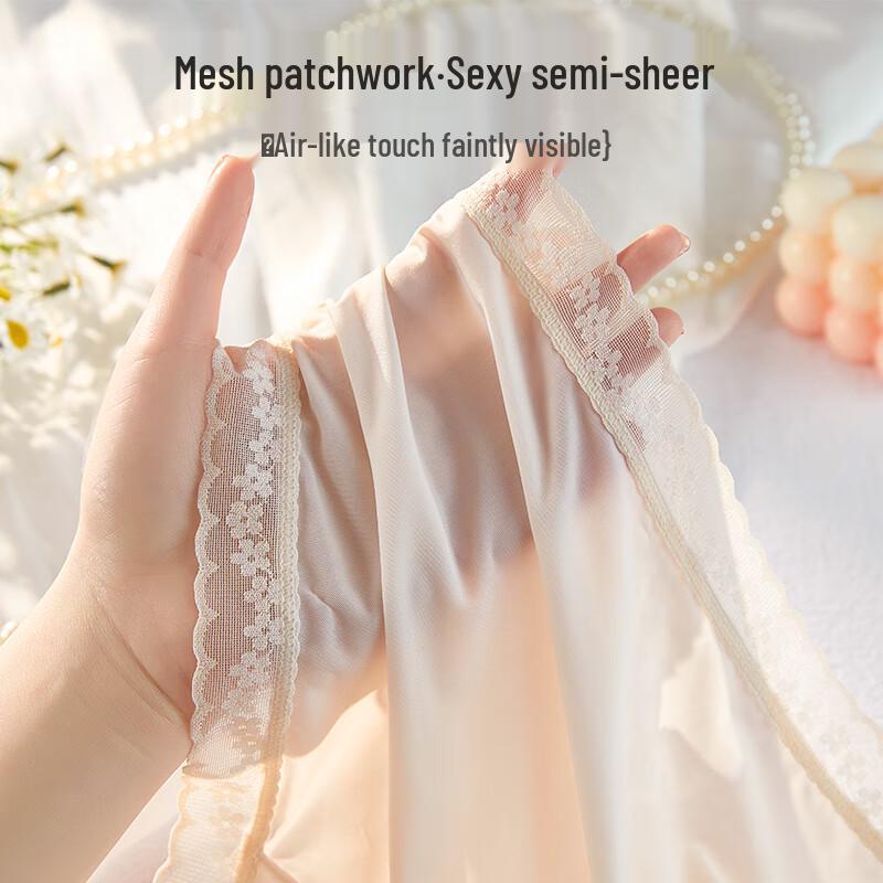 MaoRen 2025 New Style Women's Sexy Lace Briefs 3-Pack