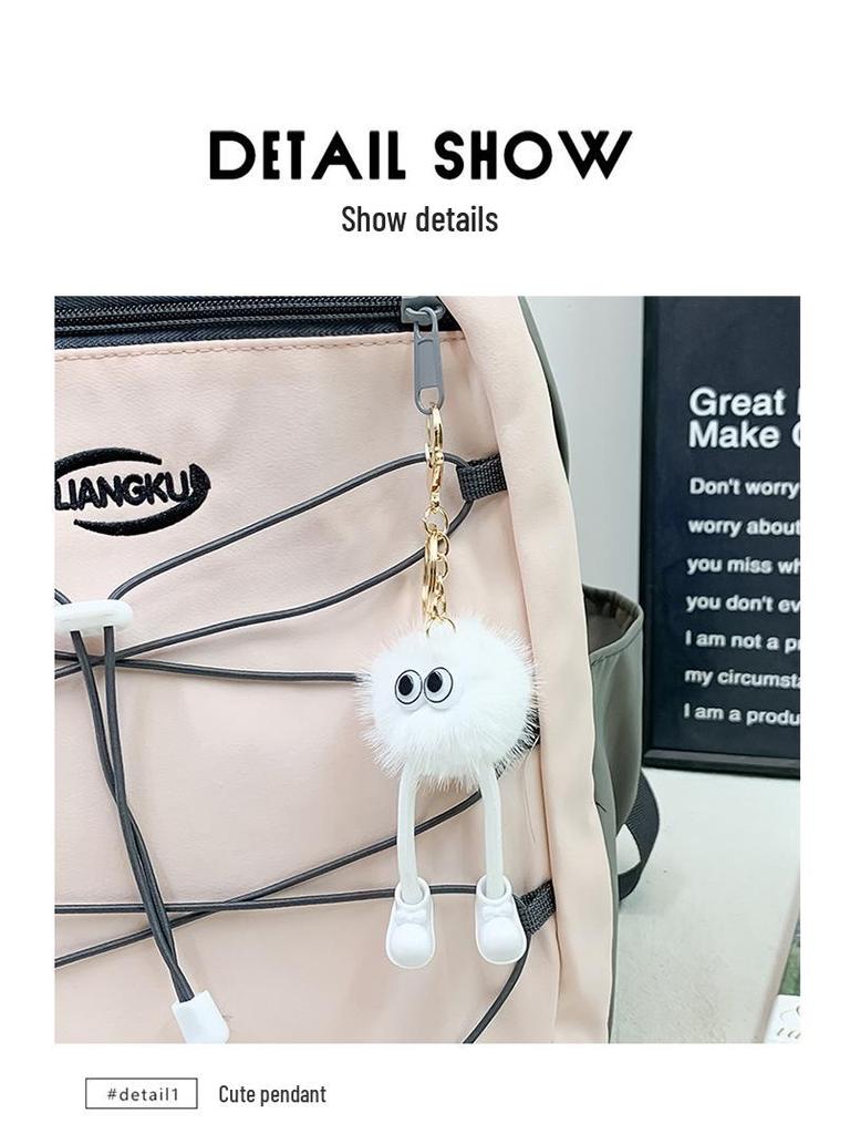 Damen Nischendesign Sportrucksack für Junior High Schüler – Große Kapazität für Outdoor-Reisen und Freizeitgebrauch