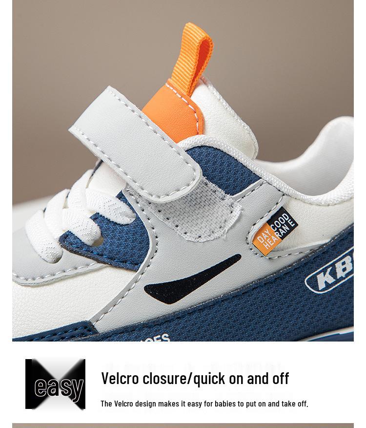 Chaussures de Sport en Cuir pour Enfants - Nouveau Style Automne/Hiver, Semelle Souple pour la Course des Garçons et les Tenues Décontractées des Filles, Parfait pour les Élèves de l'École Primaire.