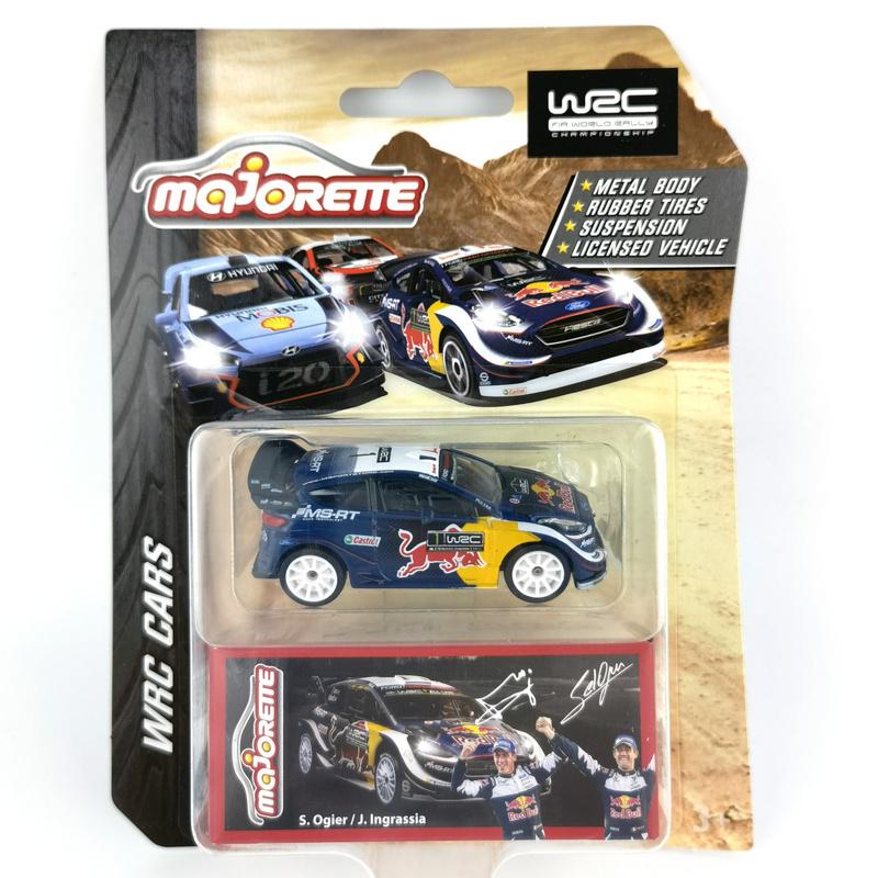 OCRE9 Majorette WRC Cars CITROEN C3/ FIESTA/ i20/POLO R 1/64 Die-cast Model Collection Toy Vehicles