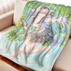 Game Honkai Star Rail Firefly Soft Flannel Blanket Cover Warmth Soft Anime Blanket Multifunctional Decor Home Universal Blankets