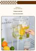 Square Cold Water Kettle with Faucet for Lemon, Tea, Juice, Wine, Multifunctional Beverage Container