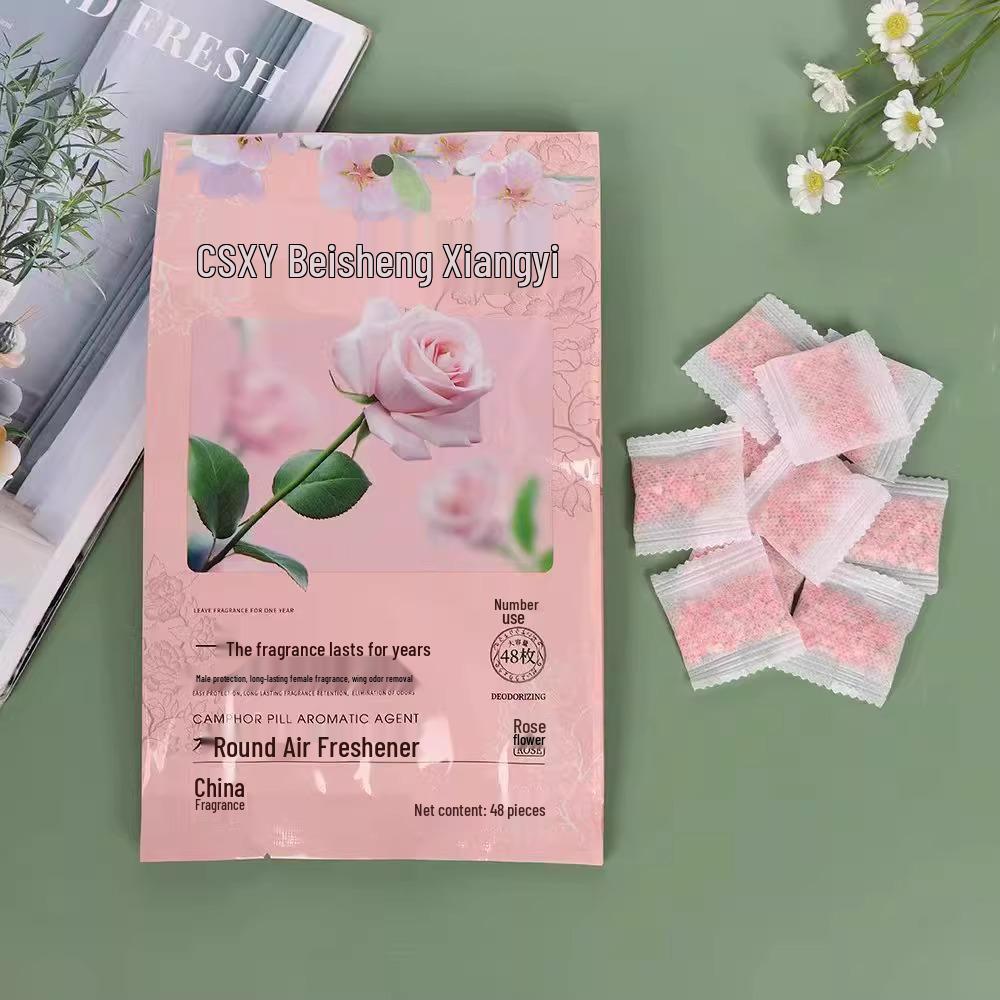 

Круглогодичная цветочная свежесть: Альтернатива нафталину для шкафа Защита от плесени, Влагопоглощение и Дезодорация