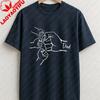 Unisexs Minimalist Dad Print Cotton TShirt with Fist Strength Fit Round Neck Casual Shirt Suitable for Gym Casual Attire Casual