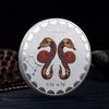 Twelve Constellation Commemorative Coins, European and American, Sun and Moon Gods, Lucky, Colorful, Constellation Enthusiasts, Collected Silver Coins