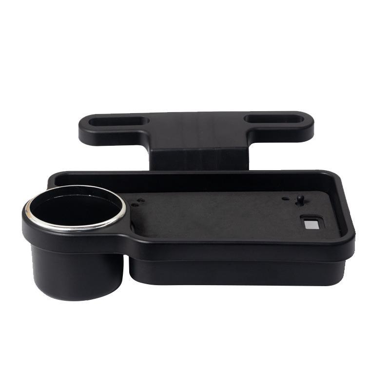 Multifunctional Foldable Car Tray with Cup Holder and Storage