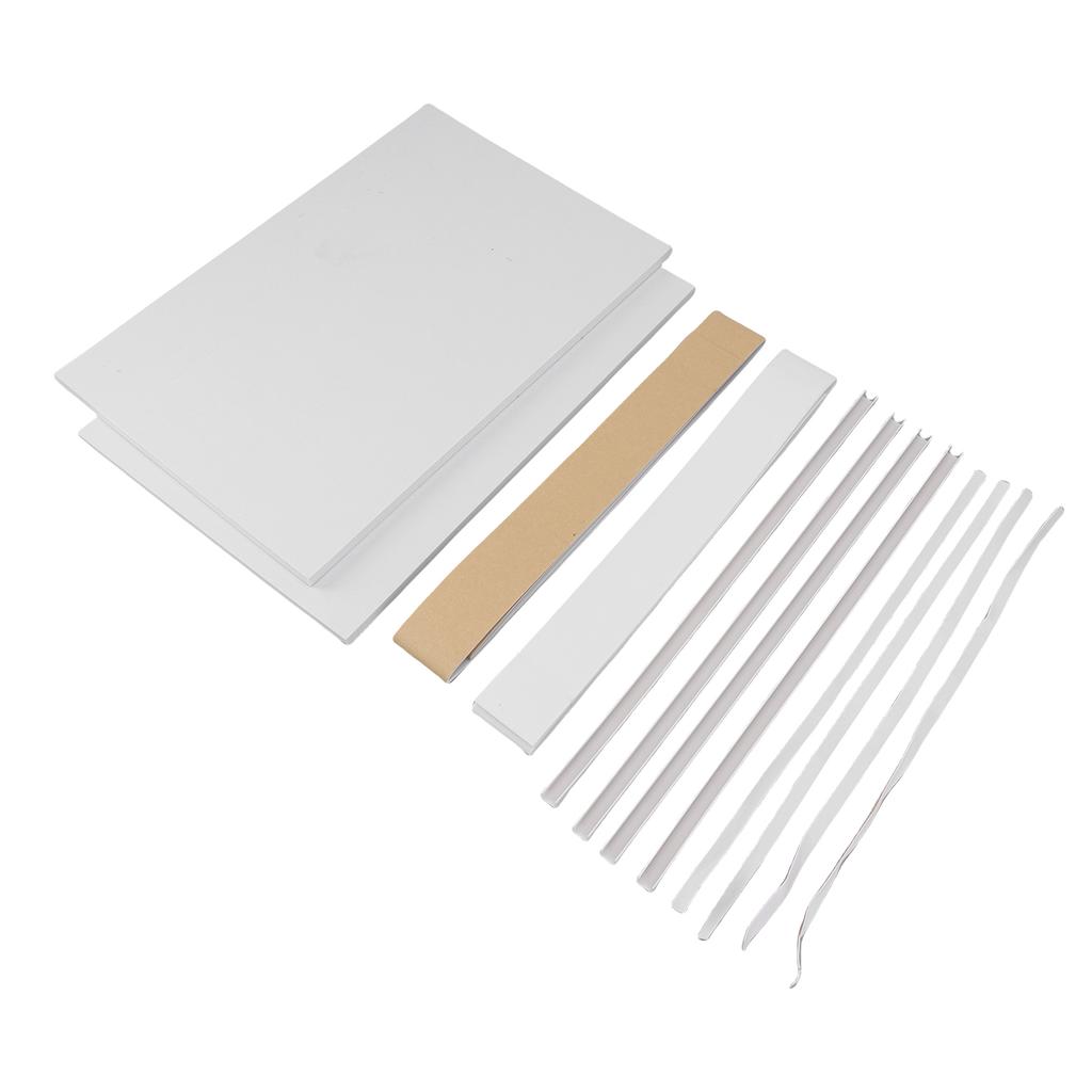 Air Conditioner Side Insulation Panel Kit Heat Draft Insulating Foam Panel with EVA Strip for Window AC Unit