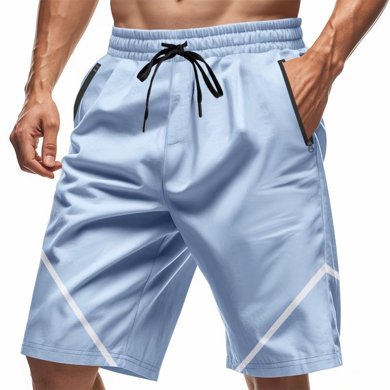 Summer New American Style Sports Shorts Light Luxury Simple Casual Beach Shorts for Men