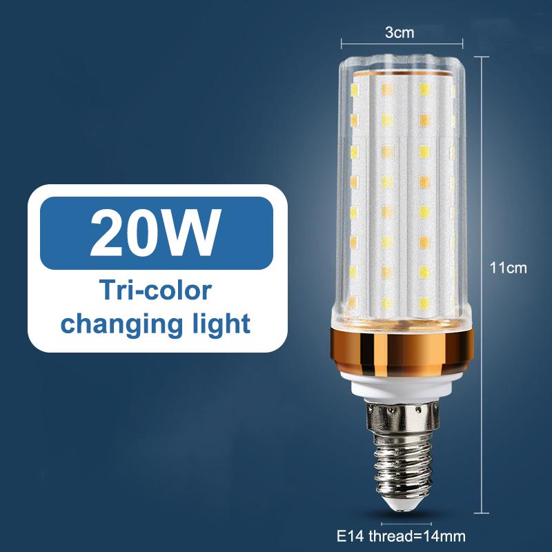 Brightness E27 E14 Led Bulb Corn Lighting Lamp 12W 16W 24W 2835 Smd Lamps 110V 220V Home Decor Replace Halogen Lights White