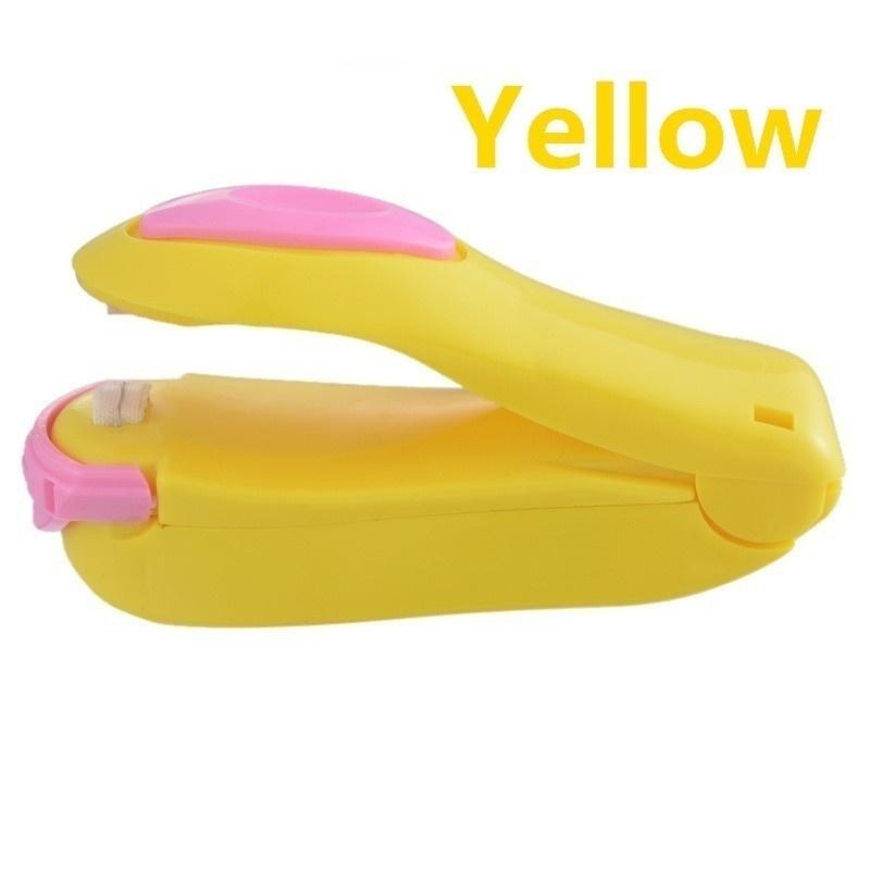 Magic Cute Mini Heat Sealing Machine Impulse Sealer Seal Packing Plastic Bag Kit Tools LS