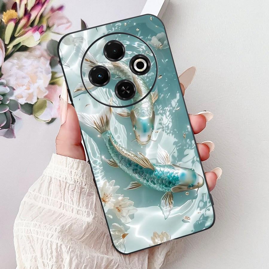 For Tecno Spark 30C Case kl5 kl5n Soft Silicone Cute Cartoons 2025 Painted Coque Cover For Tecno Spark30C 30 C 4G Phone Bag