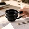Ceramic Coffee Mug - Elegant Tea Cup for Daily Use, Desktop Decoration, New Home Decor