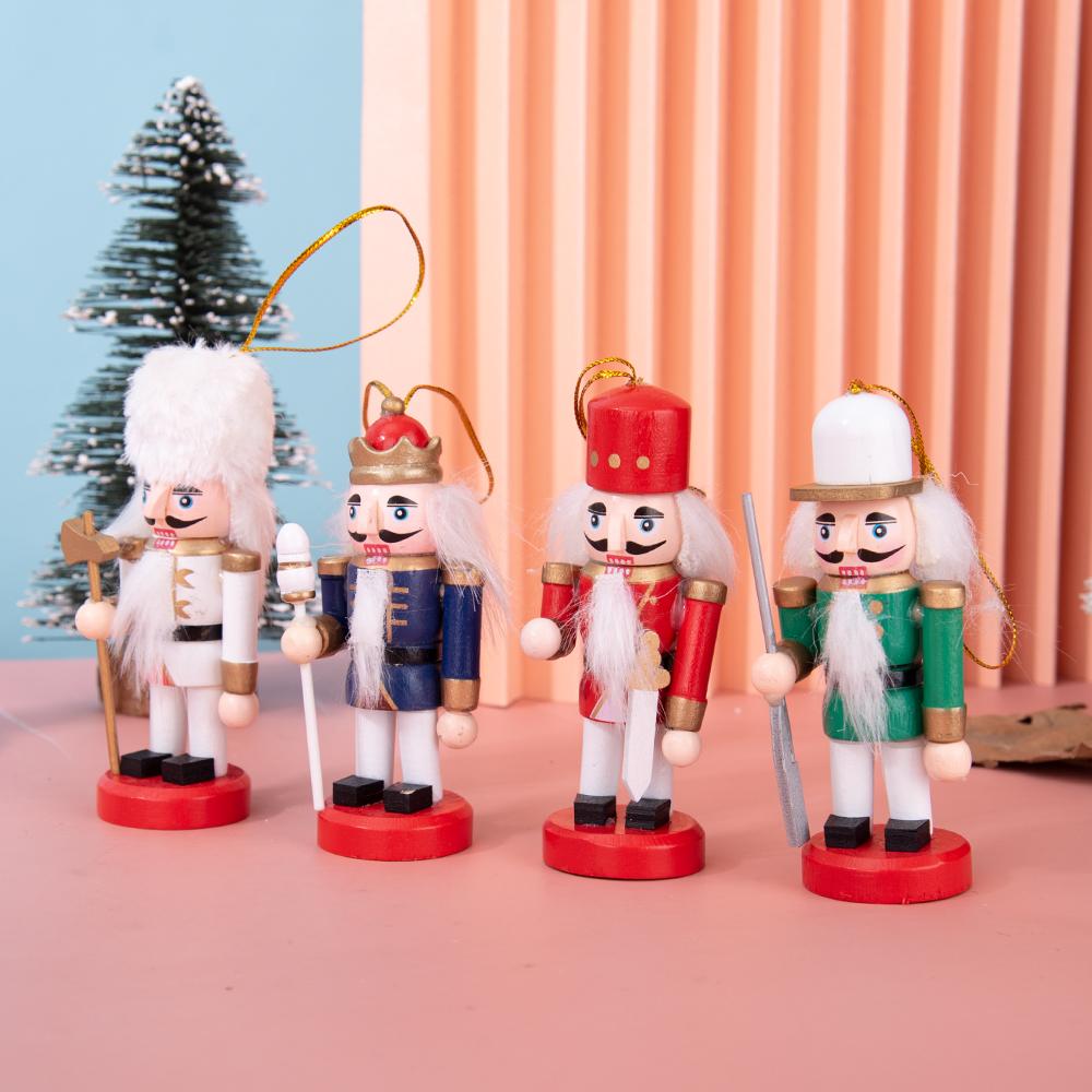 10cm Mini Nussknacker-Schmuckset