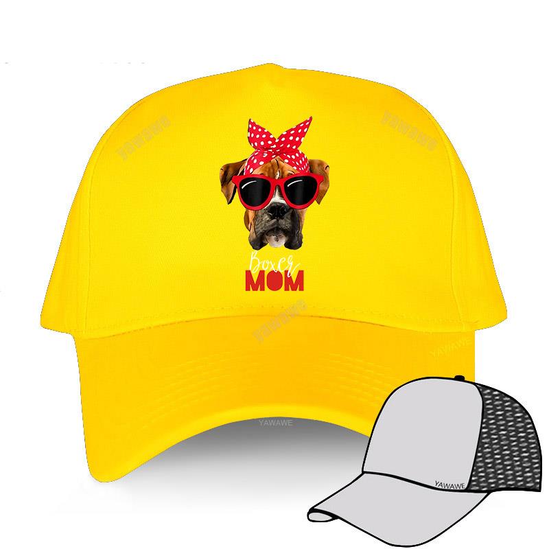 

Мужская оригинальная шляпа для отдыха в стиле хип-хоп, спортивный капот, Snapback Boxer Dog MOM, модная бейсболка, высококачественные женские шапки, бесплатная доставка Adjustable
