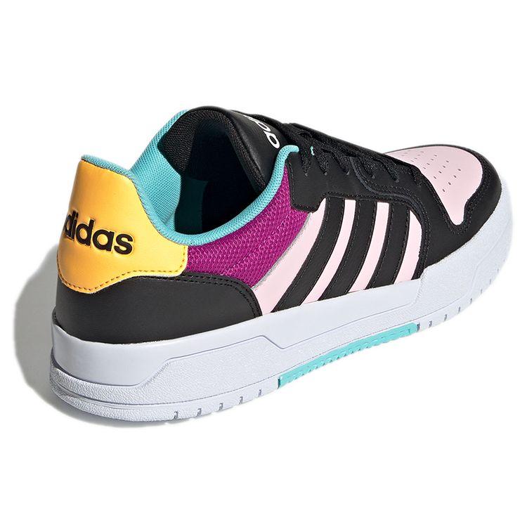 Adidas Neo Entrap Comfortable Low-Top Skate Shoes Women Sneakers Black Pink GY7631