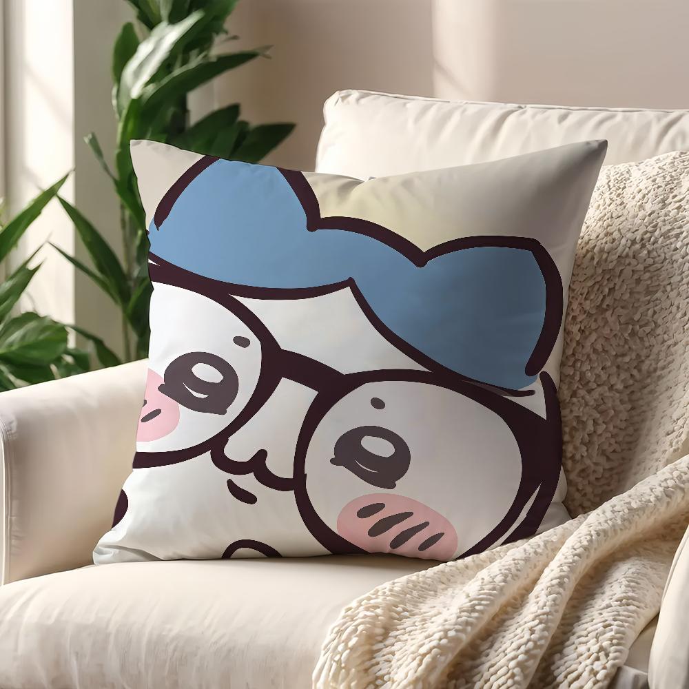 Cute CChiikawaS Kawaii cushion cover For Pillow Printing Sofa Decoration Home Car Room Coffee Shop Office Nordic Simplicity