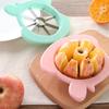 1pc - Cute cartoon stainless steel apple slicer, fruit slicer, fruit slicer, apple knife
