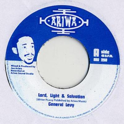 7-Zoll Schallplatte GENERAL LEVY / JOE ARIWA - Lord, Light & Salvation / Gorlden A ARI250 Ariwa 2012 UK Reggae, Ska & Dub