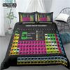 Home Living Luxury 3D Chemistry Element Table Print Comfortable Duvet Cover PillowCase Bedding Sets Queen King EU/US/AU Size