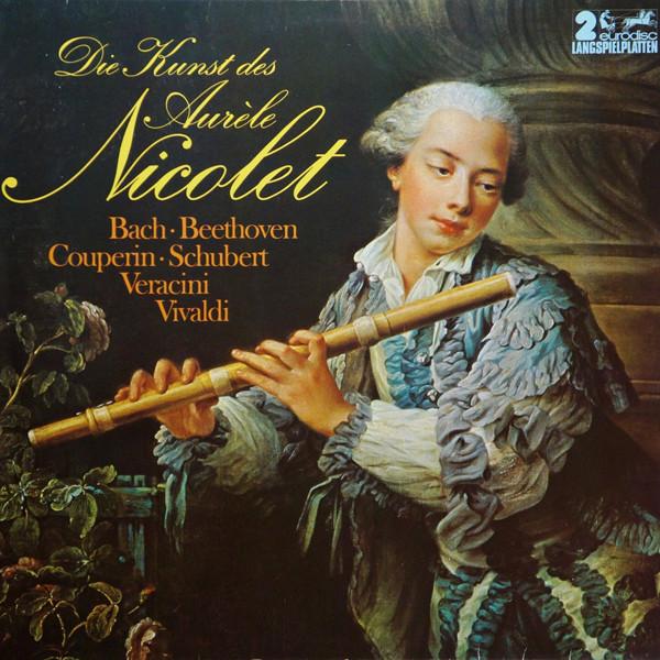 

LP Record AURLE NICOLET JOHANN SEBASTIAN BA Die Kunst Des Aurle Nicolet 28905XK Eurodisc Germany Classical Used