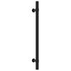 Furniture Handles 10 Pcs Black 192 Mm Stainless Steel