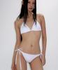 Tteolseutikeulleob White Stud Bikini - Triangle Top