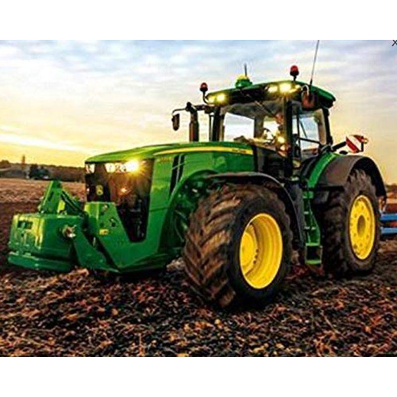 

40x50 см алмазная живопись трактор ферма пейзаж стразы 5D DIY Алмазная вышивка автомобильная мозаика вышивка крестиком Craft K Full Round 40x50CM