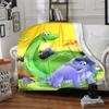 1pc Dinosaur, Prehistoric Blanket Lightweight Flannel Blanket Throw Blanket For Sofa, Bed, Travel, Camping, Livingroom, Office yy251015150
