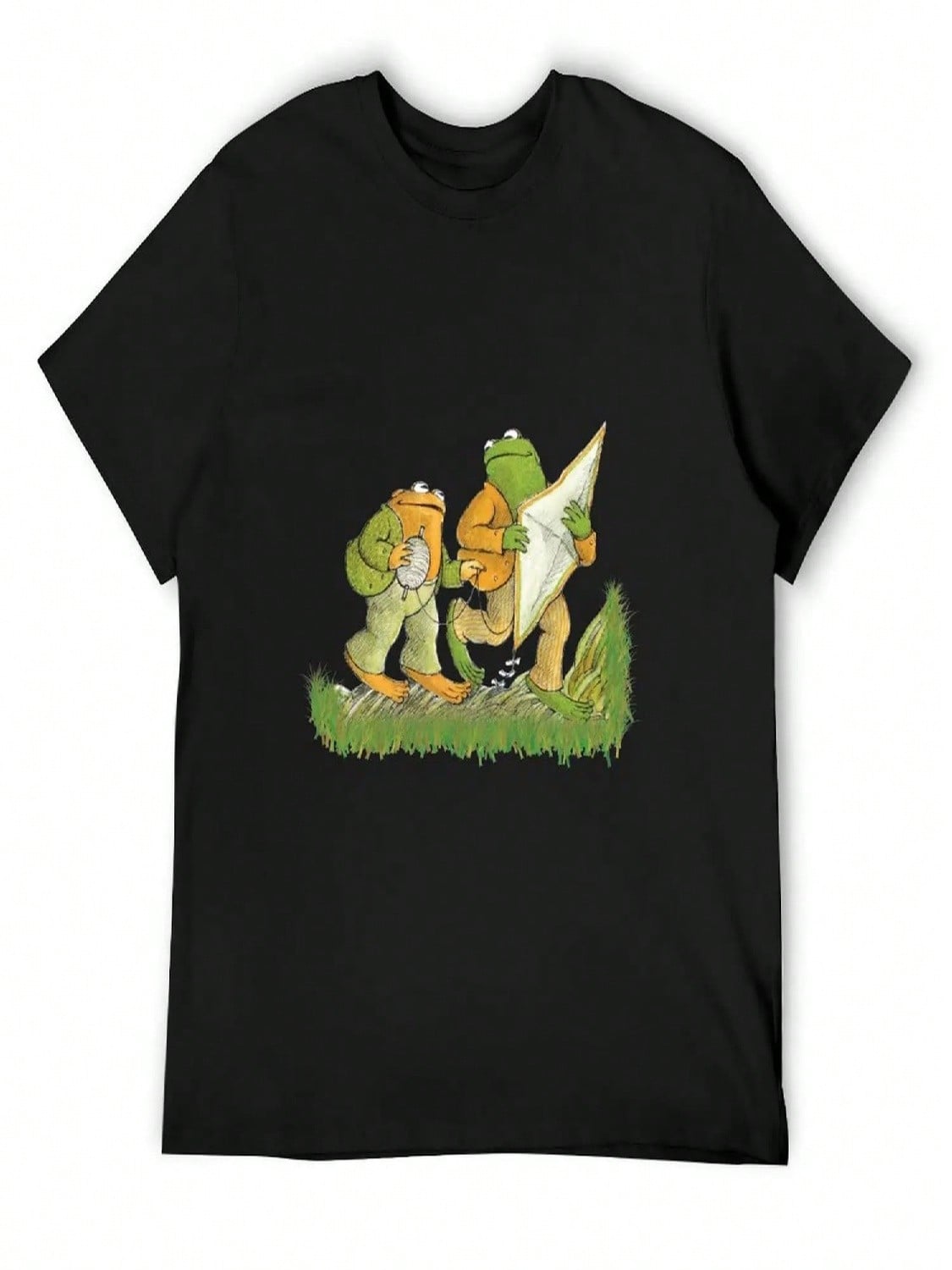 Frog And Toad Are Friends T-Shirt Plus Size Tops Boys Whites Blacks unisex T Shirts S