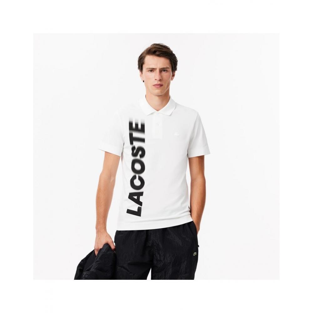 

Men S lacoSte Vertical Lettering Polo Ph6944 54n 001 003