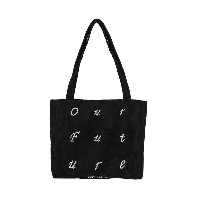 

Вельветовые сумки женские 2024 года новые модели пользуются популярностью в этом году, сумки-тоуты большой вместимости, универсальные сумки через плечо, классные сумки для поездок на работу чёрный