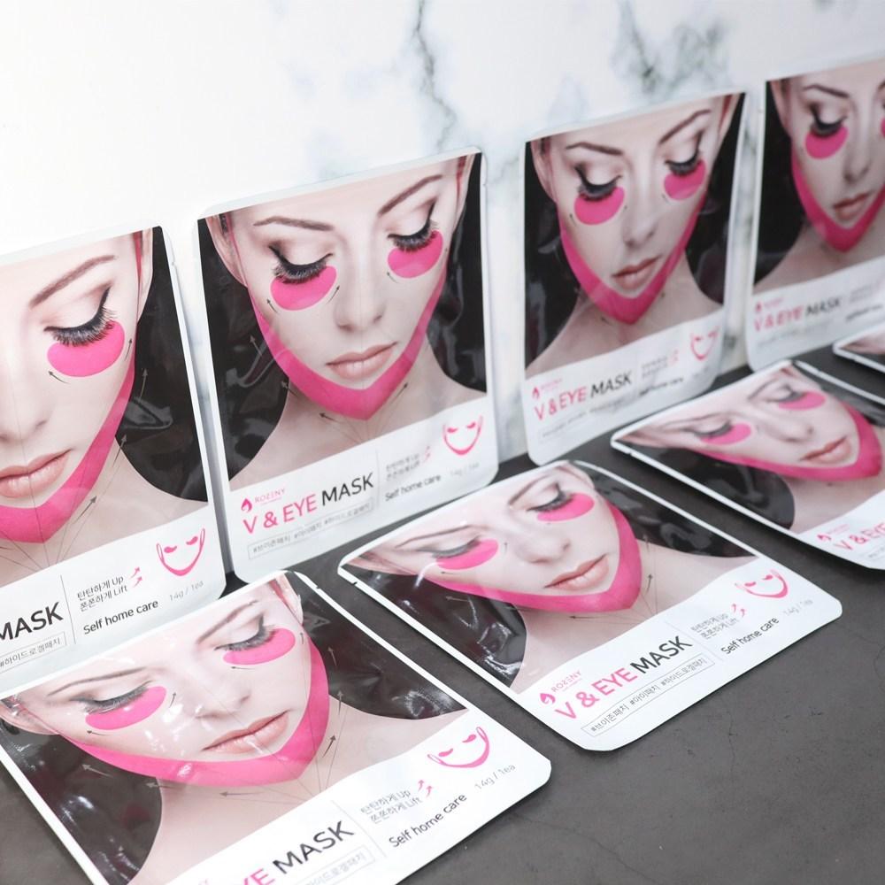 

Roseny All-in-One V Line & Eye Patch Hydrogel Lifting Pack 10 шт. набор