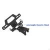 License Plate Holder Mounting Bracket Easy Installation Motorbike Accessories Frame with Light for