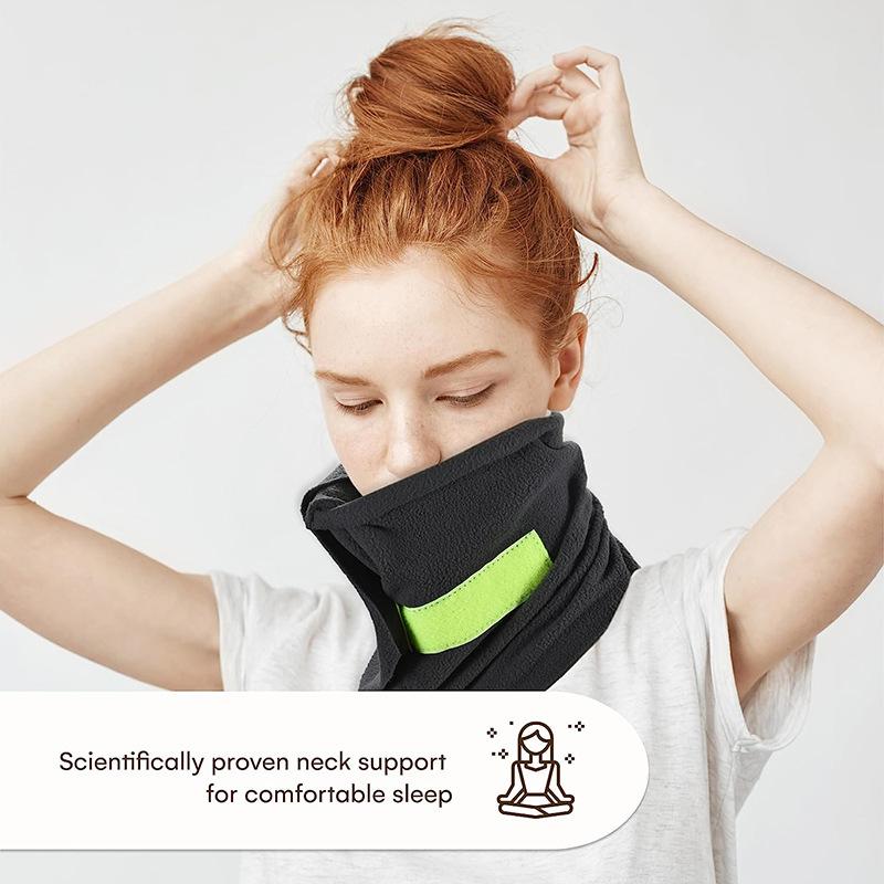 Airplane travel pillow Sitting and sleeping artifact Portable U-shaped pillow Office nap pillow High-speed rail train support pillow Neck protector