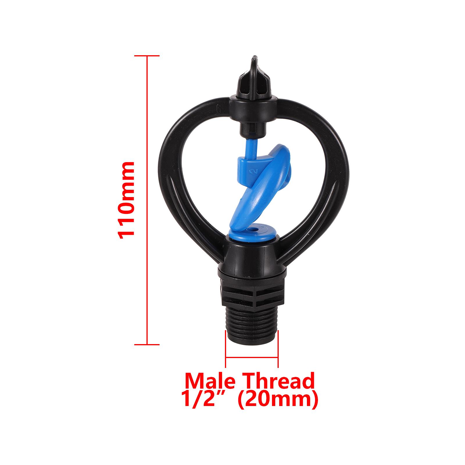 

Butterfly Rotary Nozzle 360° Rainy Sprinkler Garden Agriculture Irrigation Lawn Flower Bed Vegetable Watering Micro Sprinkler