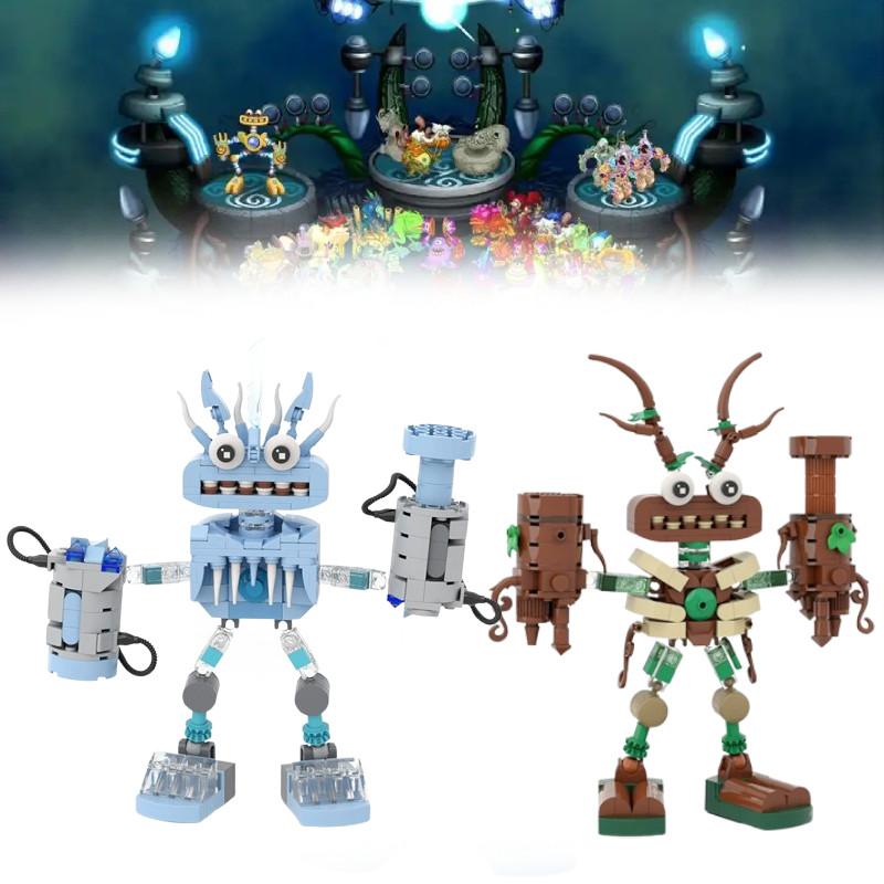 Singing Monsters My Wubbox Robot Building Blocks Set Action Figures Models Toys