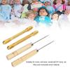 ABBP- Strumento per Radicazione Capelli 2 Pezzi Supporti per Rerooting Capelli 10 Pezzi 06Mm Kit Fai da Te per Creazione Capelli