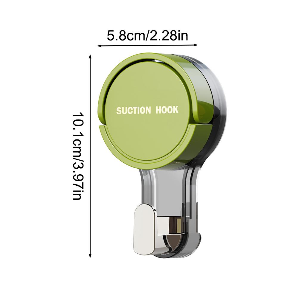 Strong Vacuum Suction Hooks Traceless No-Drilling Adhesive for Home Bathroom Kitchen Door Back Toilet Area Purpose Strong Hold