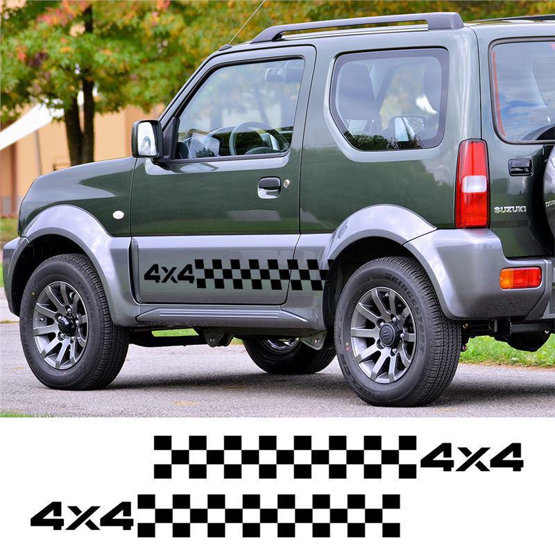 Suzuki Jimny Car Body Side Skirt Decorative Stickers