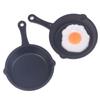 Dollhouse Miniature Frying Egg Pans For 12Th Dolls House Kitchen Accessories