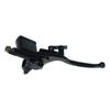 1 Stück 7/8" 22 mm Rechts Motorrad Hydraulische Bremspumpe Hauptzylinder Schwarz Scheibenbremshebel Für Motorrad Motorrad Atv Sport pteur 50-250 ccm