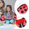 Glitters Ladybird Wings Girl Lady Bug Fancy Dress Festival Party Masquerade Halloween Ladybird Cosplay Costume Kid Adult
